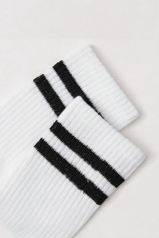 Unisex 5 Çift Premium Kalite Yüksek Pamuklu Kolej Çorap