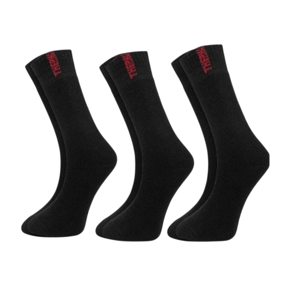 Erkek 3 Çift Termal Kayak Kışlık Havlu Çorap